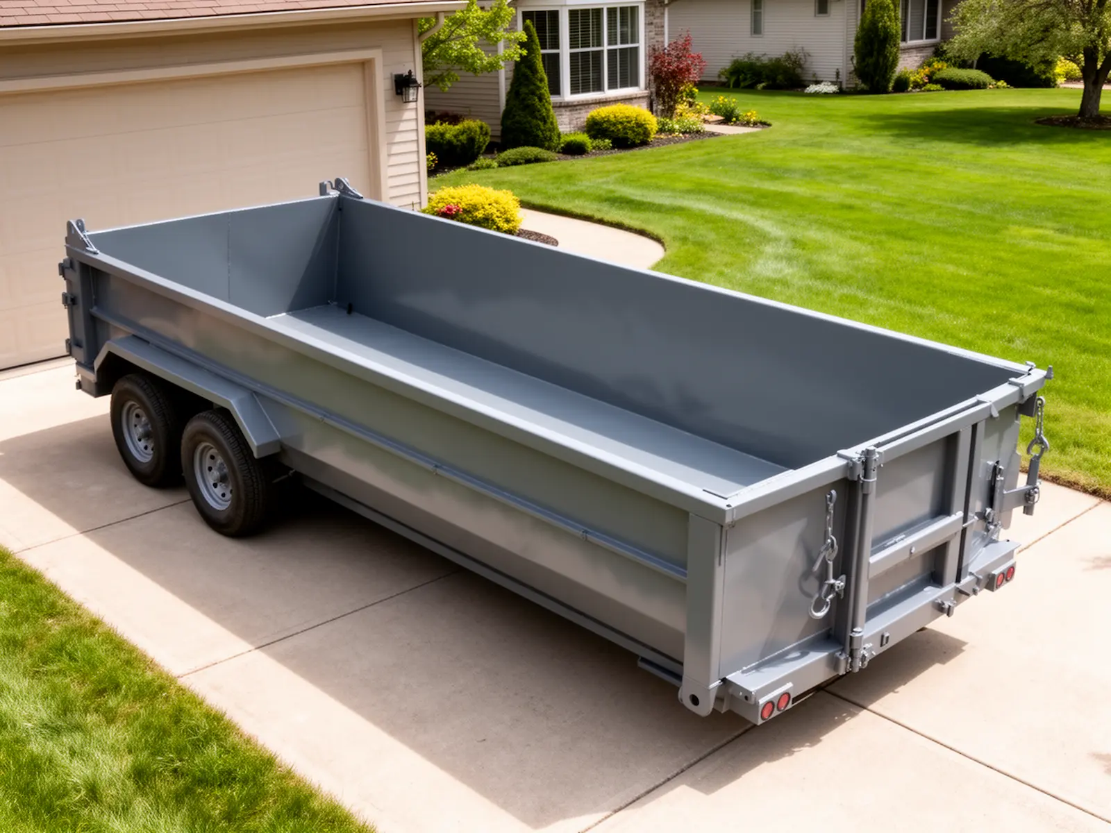 Roll-off dumpster from Halverson's Algonquin Dumpster Service in Algonquin, IL